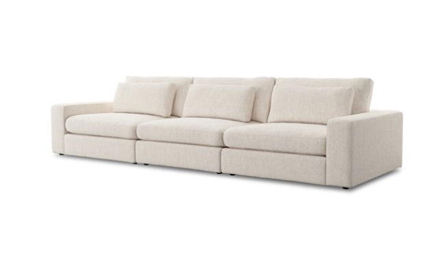 Natural 131” Sofa
