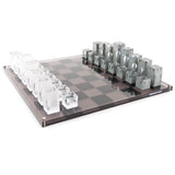 Acrylic Chess Set (Black) by Jonathan Adler