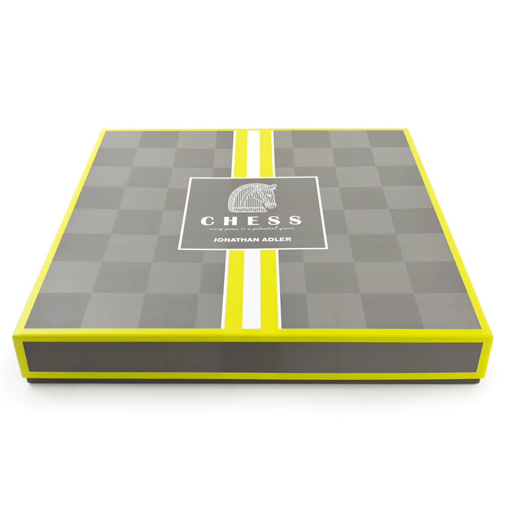 Acrylic Chess Set (Black) by Jonathan Adler