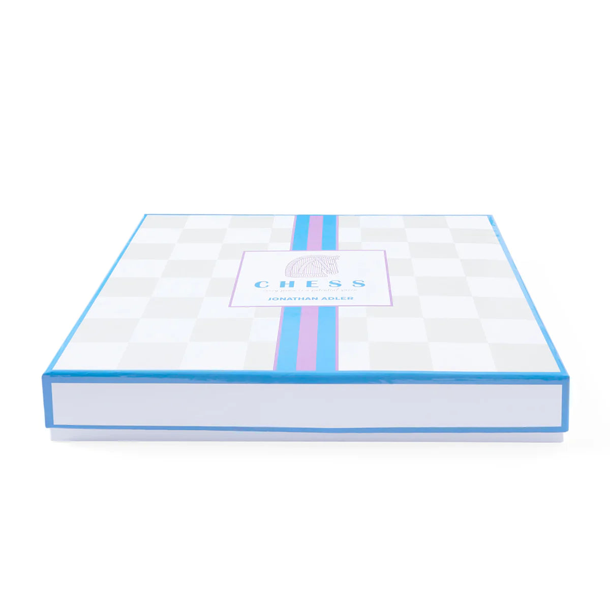 Acrylic Chess Set (Purple) by Jonathan Adler