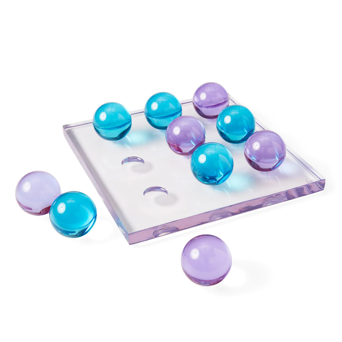Acrylic Tic-Tac-Toe Set by Jonathan Adler
