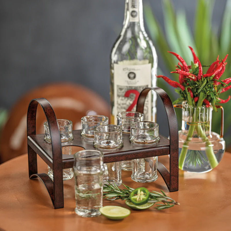 Agave Azul Six Shot Tequila Set by Zodax