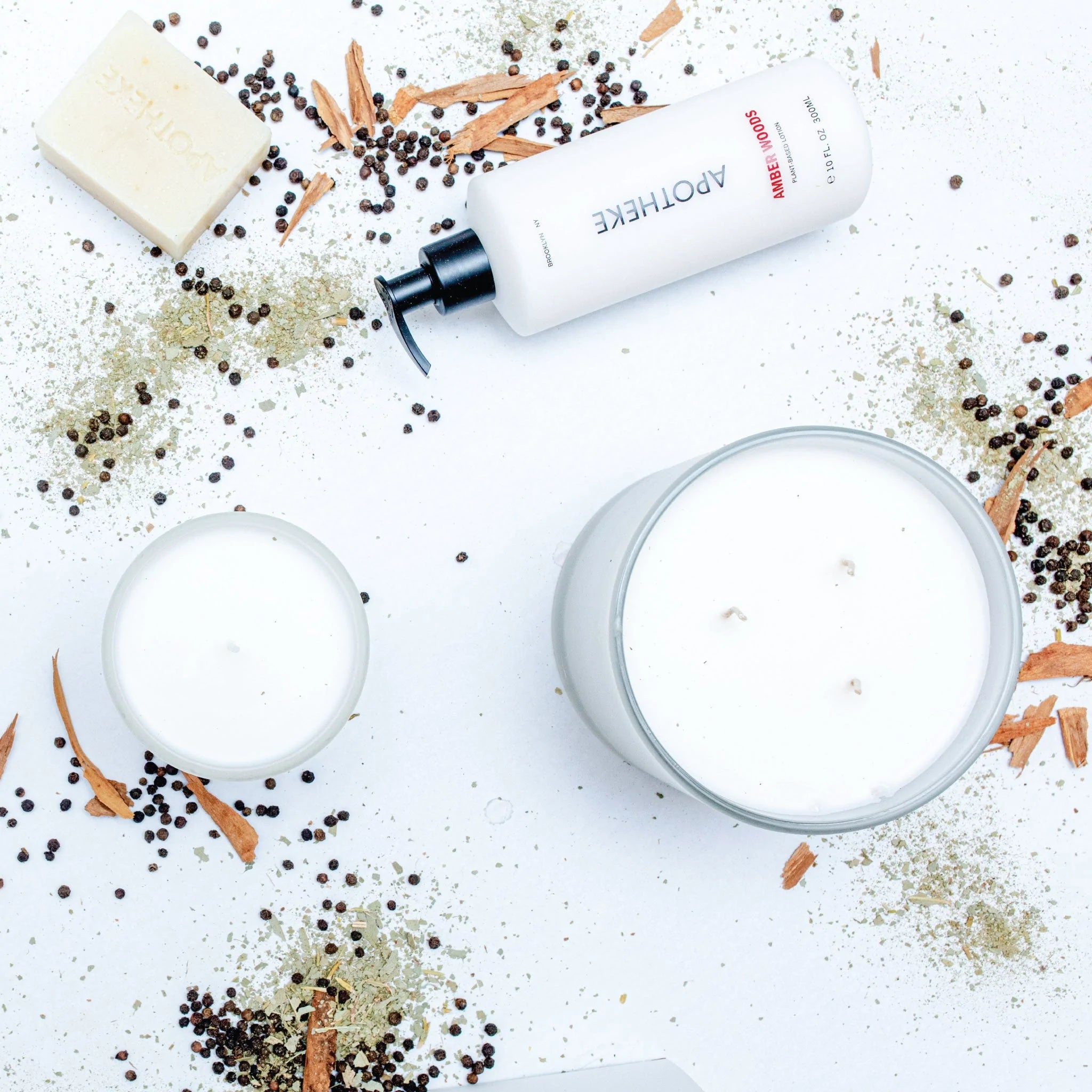 Amber Woods Candle by Apotheke