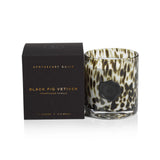 Black Fig Vetiver - Apothecary Guild Opal Glass Candle Jar in Gift Box by Zodax