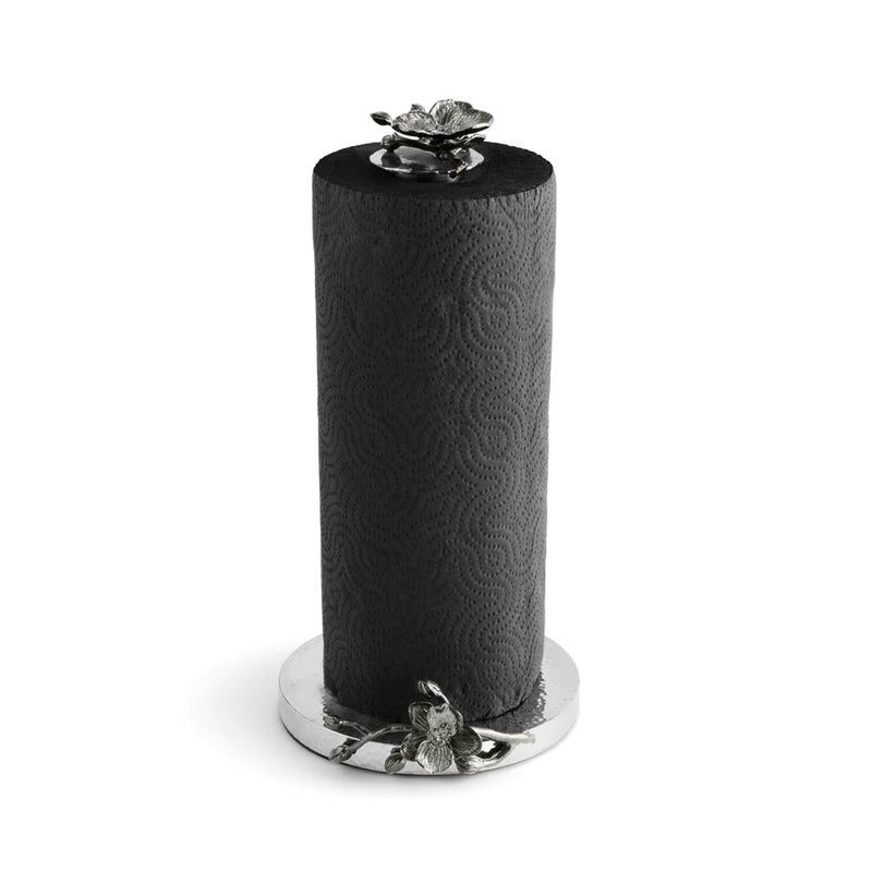 Black Orchid Paper Towel Holder by Michael Aram
