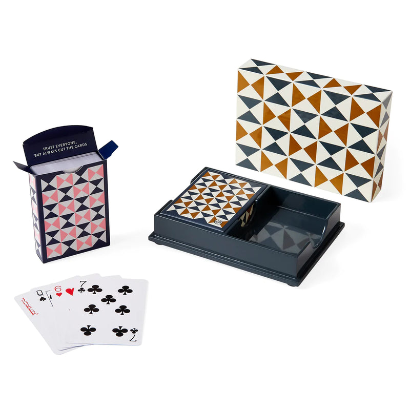Bowtie Lacquer Card Set by Jonathan Adler