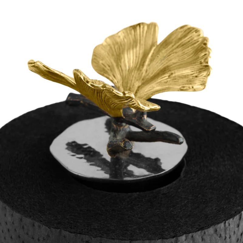 Butterfly Ginkgo Paper Towel Holder by Michael Aram