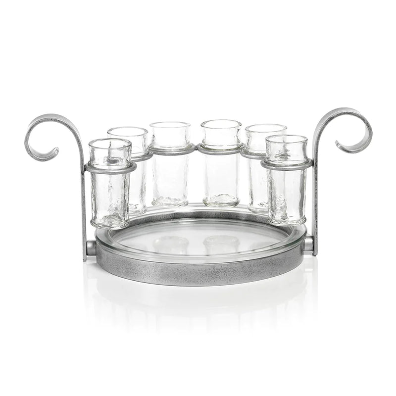 Cabo Six Shot Tequila Set (Silver) by Zodax