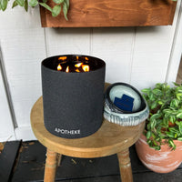 Charcoal Concrete 4 Wick Candle by Apotheke