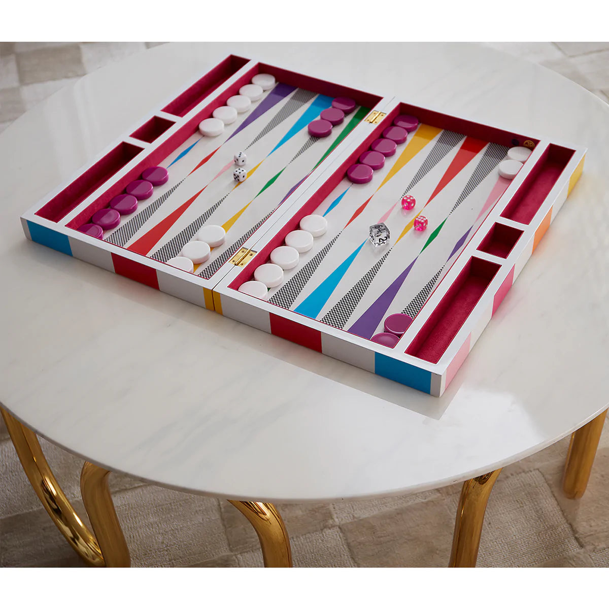 Checkerboard Backgammon Set by Jonathan Adler