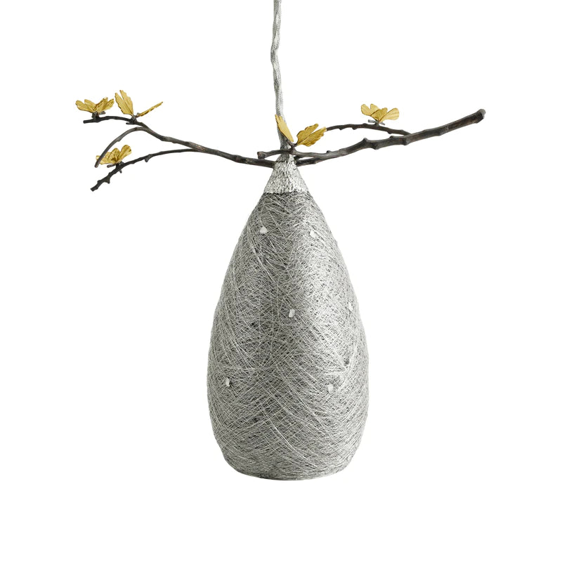 Cocoon Pendant Lamp (Medium) by Michael Aram