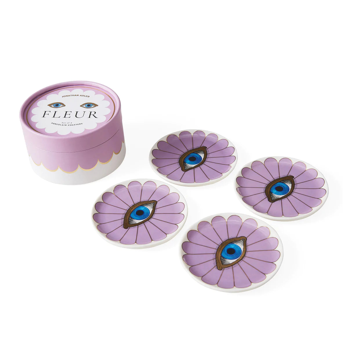 Fleur Coasters by Jonathan Adler