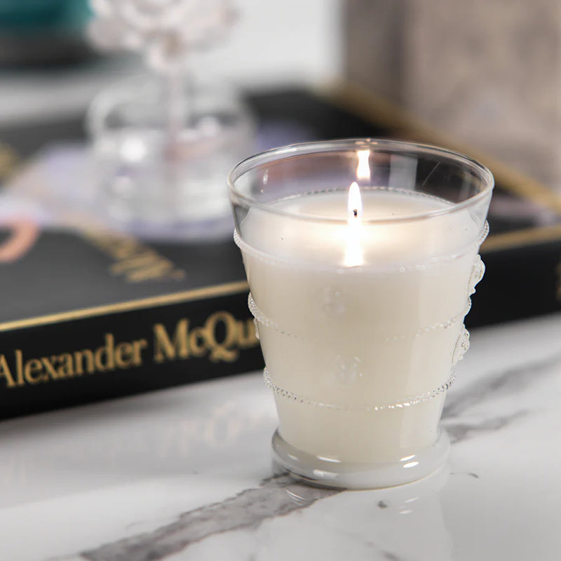 Grand Casablanca Candle Jar (White Hibiscus) by Zodax
