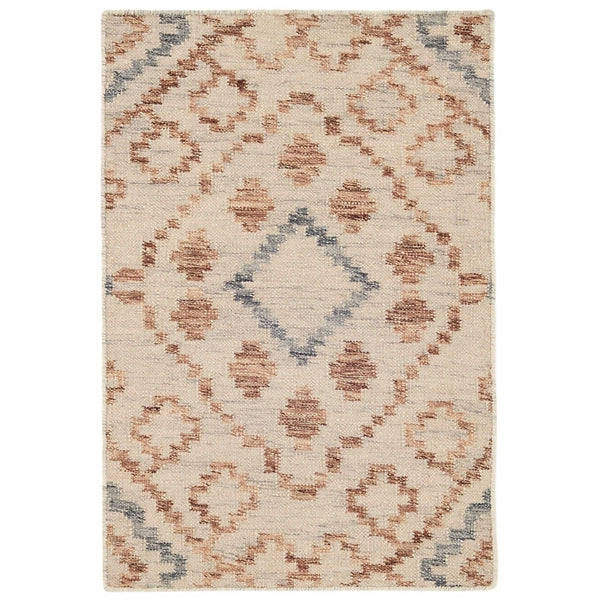 Jelly Roll Sky Woven Wool Rug by Annie Selke