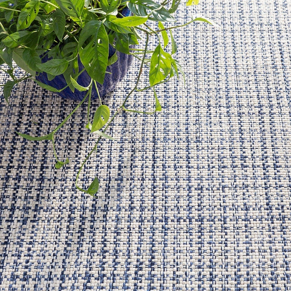 Journey Blue Indoor/Outdoor Rug by Annie Selke