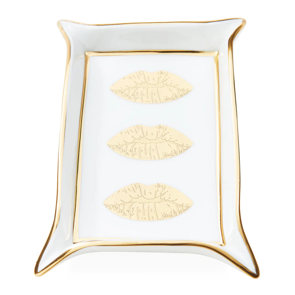 Lips Valet Tray by Jonathan Adler
