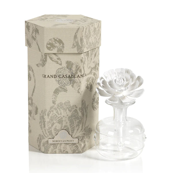 Moroccan Peony - Grand Casablanca Porcelain Diffuser by Zodax