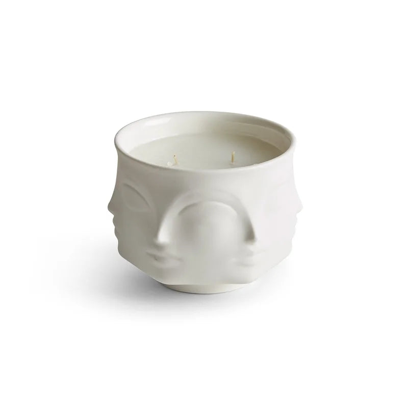 Muse Blanc Ceramic Candle by Jonathan Adler