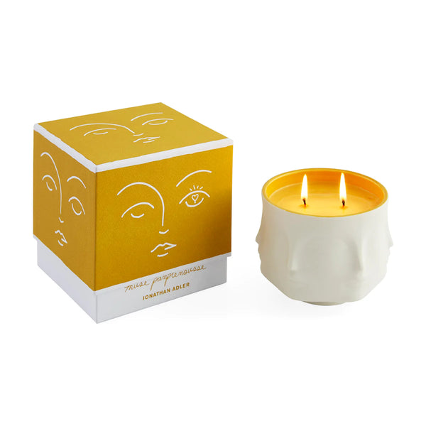 Muse Couleur Pamplemousse Candle by Jonathan Adler