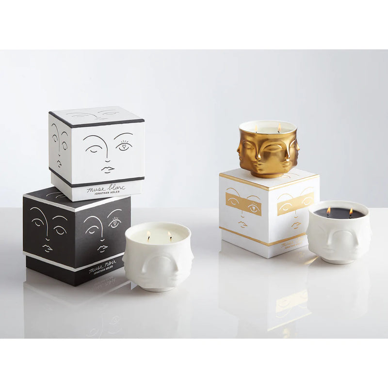 Muse D'or Ceramic Candle by Jonathan Adler