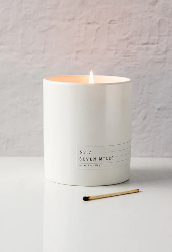 NO. 7 Seven Miles Candle by Aerangis