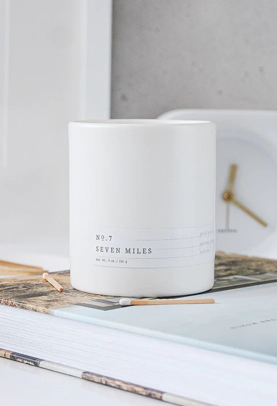 NO. 7 Seven Miles Candle by Aerangis