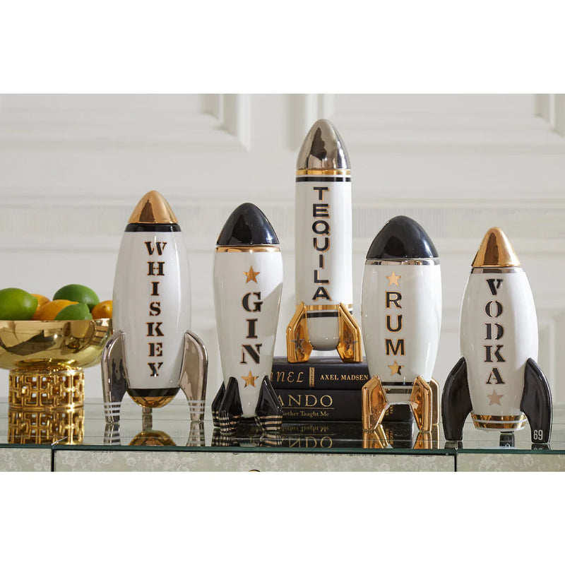 Rocket Tequila Decanter by Jonathan Adler