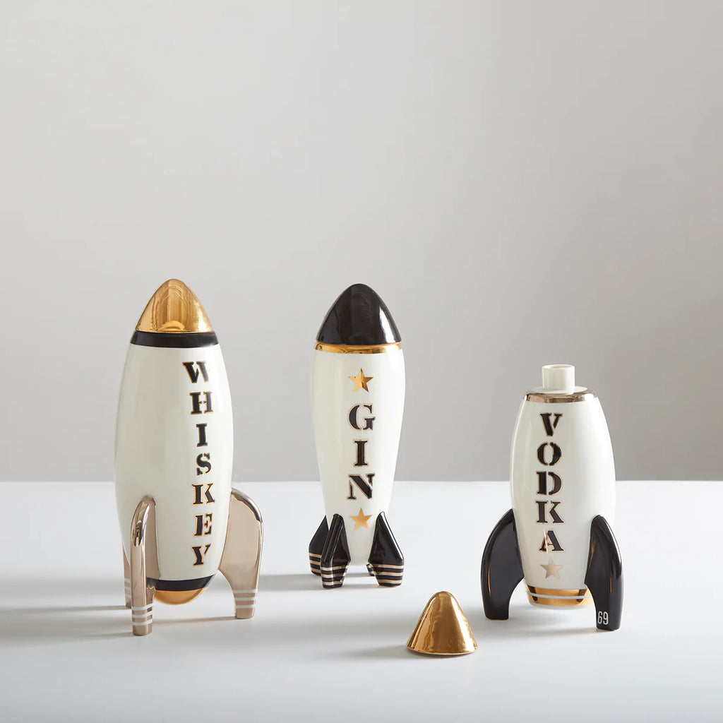 Rocket Vodka Decanter by Jonathan Adler