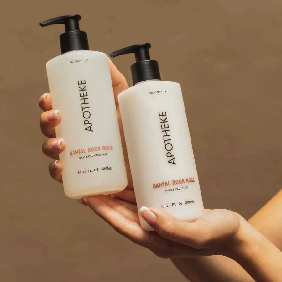 Santal Rock Rose Liquid Soap by Apotheke