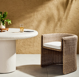 Curvy Outdoor Dining Chair