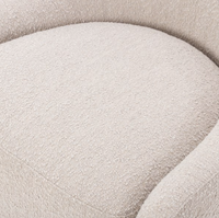 Silla giratoria curva de arena