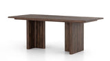 Rustic Saddle Tan Dining Table