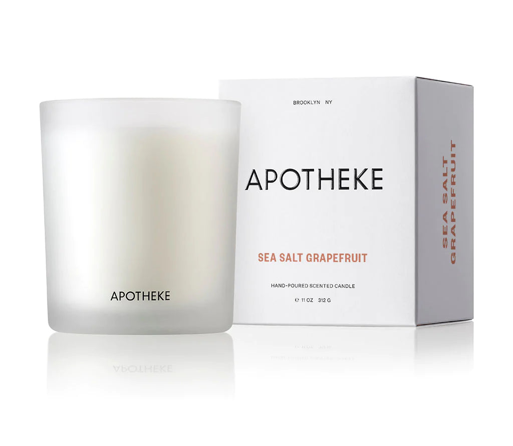 Apotheke Sea Salt Grapefruit Candle - Thumbnail 4