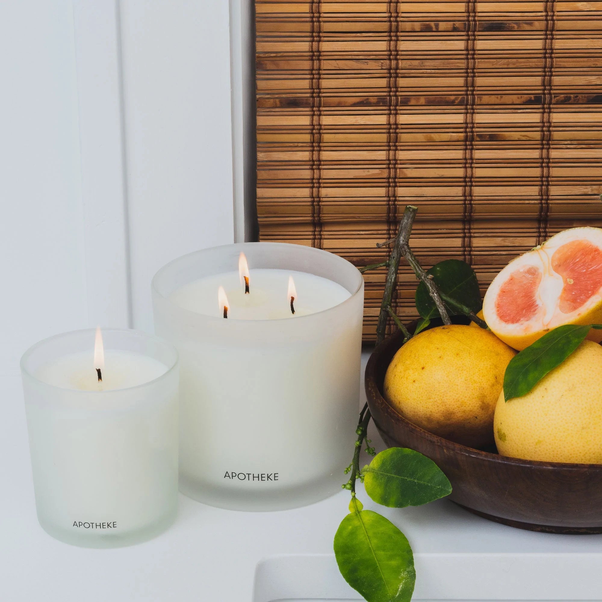 Sea Salt Grapefruit Candle by Apotheke