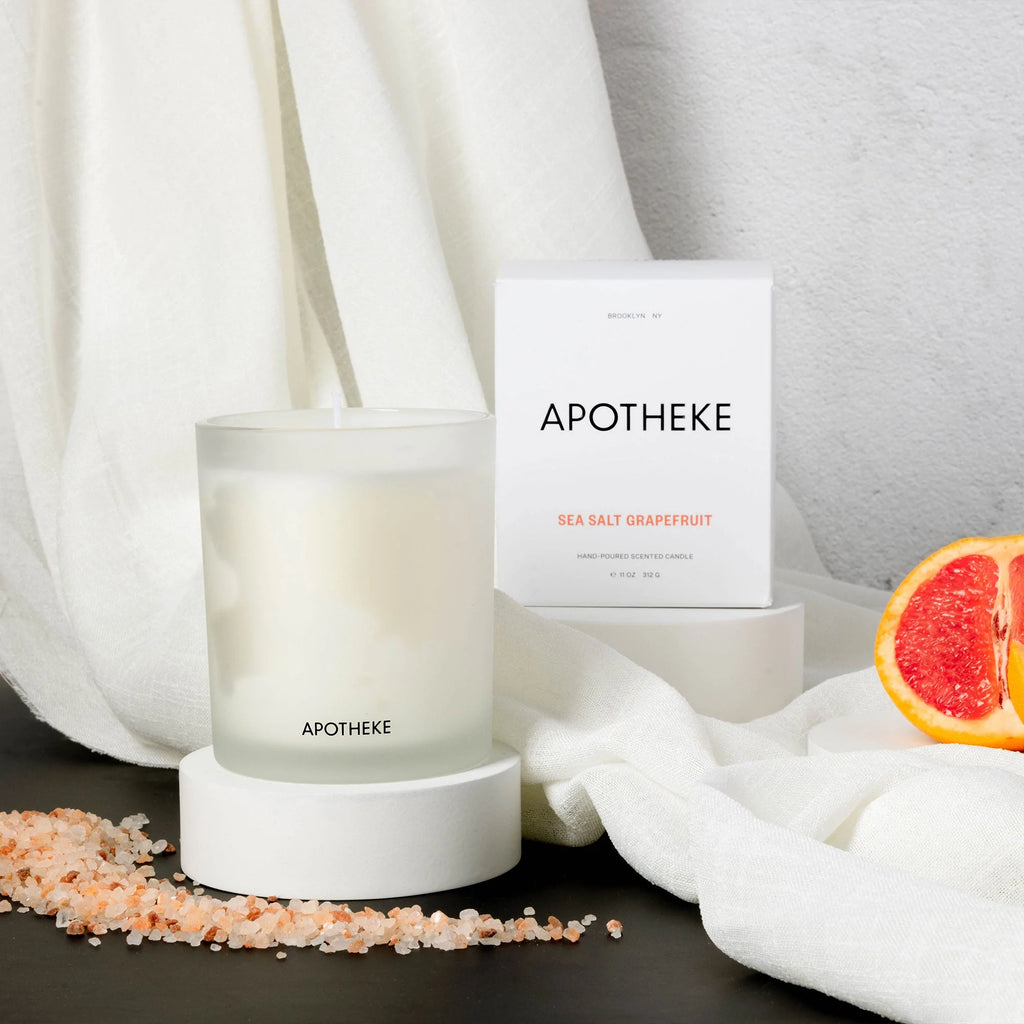 Sea Salt Grapefruit Candle by Apotheke
