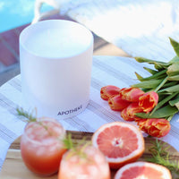 Sea Salt Grapefruit Concrete 4 Wick Candle by Apotheke