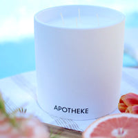 Sea Salt Grapefruit Concrete 4 Wick Candle by Apotheke