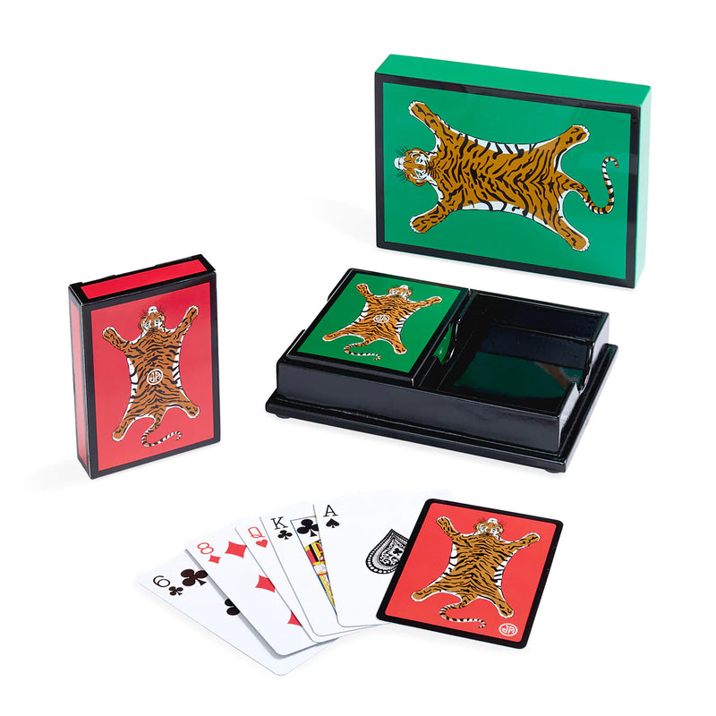 Tiger Lacquer Card Set by Jonathan Adler