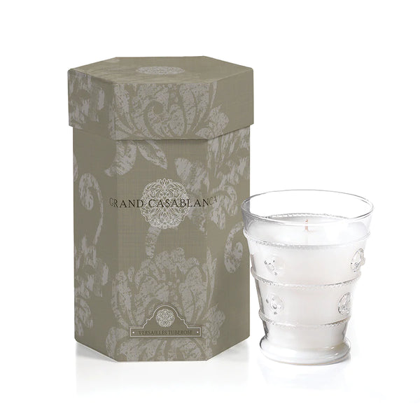 Grand Casablanca Candle Jar (Versailles Tuberose) by Zodax