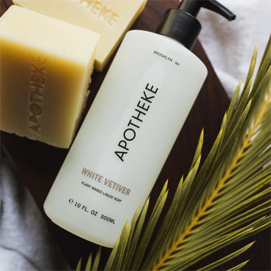 White Vetiver Liquid Soap by Apotheke