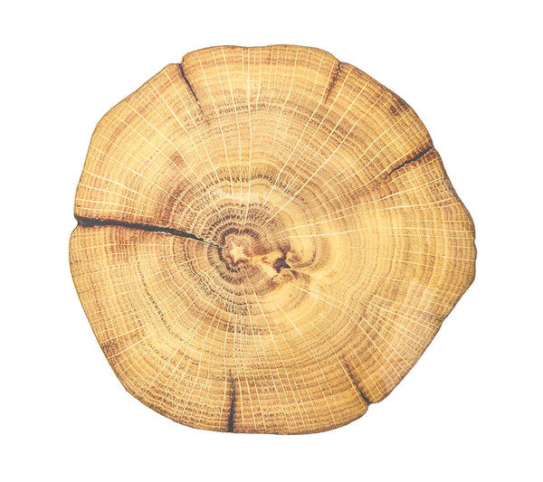 Woodland Placemat in Natural & Brown by Kim Seybert