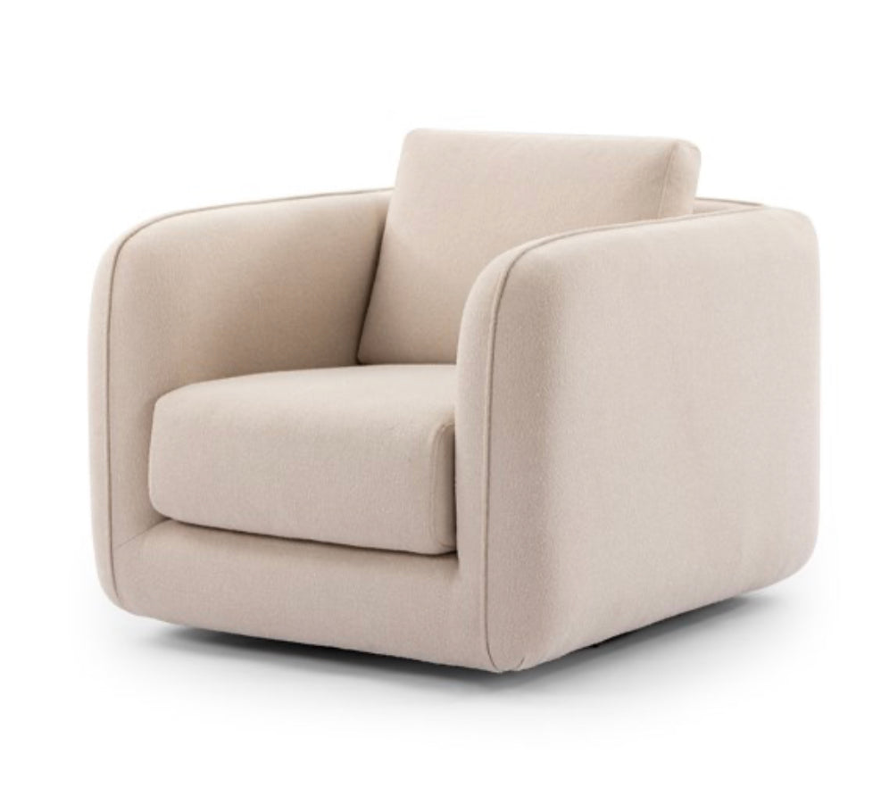 SWIVEL CHAIR-CAPRI OATMEAL