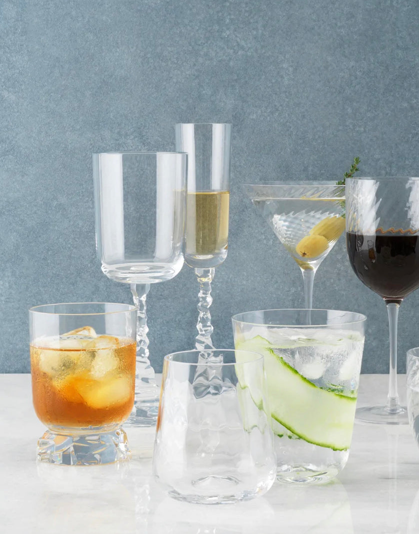 Rock Glasses - Champagne