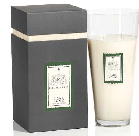Lake Como - Illuminaria Scented Candle Jar in Gift Box Medium