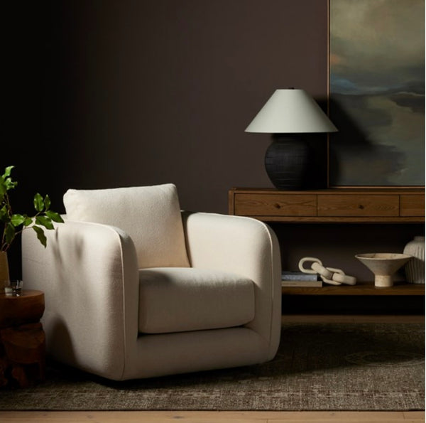 SWIVEL CHAIR-CAPRI OATMEAL